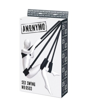 Anonymo Sex swing, Velour, black