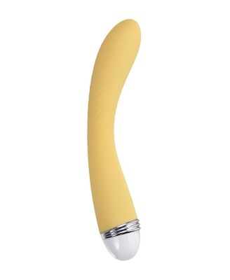 Vibrator Flovetta by Toyfa Calla, silicone, yellow, 22 cm