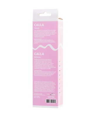Vibrator Flovetta by Toyfa Calla, silicone, yellow, 22 cm