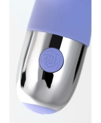 Vibrator with clitoral stimulation Flovetta Crocus, silicone, purple, 17.5 cm