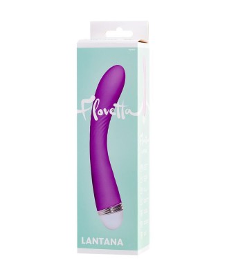 Vibrator Flovetta by Toyfa Lantana, silicone, purple, 22 cm