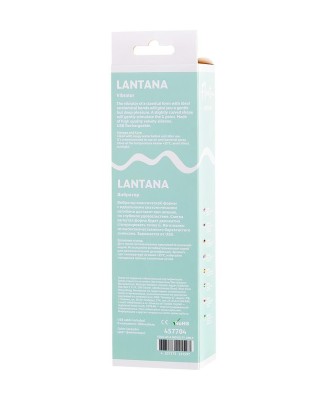 Vibrator Flovetta by Toyfa Lantana, silicone, purple, 22 cm