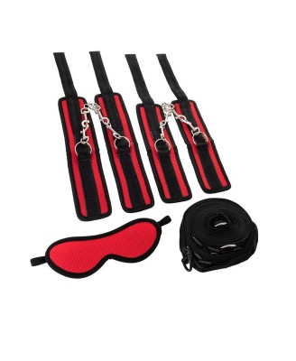 Anonymo bandage set, polyester, red