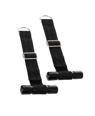 Anonymo hand clamps, polyester, silver, 23 cm