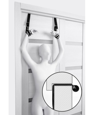 Anonymo hand clamps, polyester, silver, 23 cm