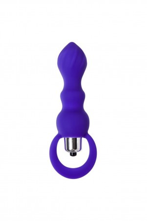 ToDo by Toyfa Anal plug Curvy, silicone, purple, 14 cm, O 3.2 cm