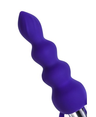 ToDo by Toyfa Anal plug Twisty, silicone, purple, 14 cm, O 3.2 cm