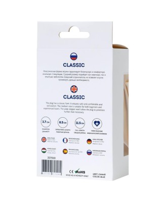 ToDo Classic Blue Anal Plug M