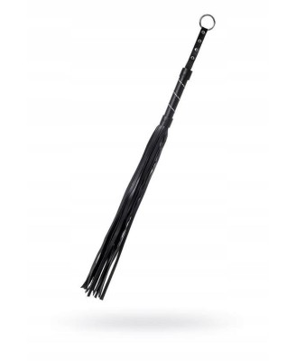 Anonymo flogger, PU leather, black, 64 cm