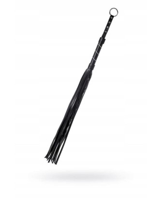 Anonymo flogger, PU leather, black, 64 cm