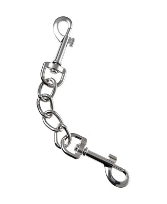 Anonymo handcuffs, PU leather, print, 19.5 cm