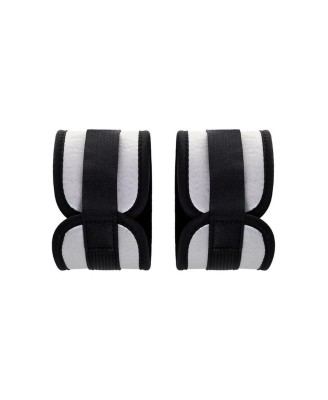 Anonymo anclecuffs, polyester, silver, 28.5 cm