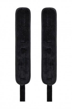 Anonymo anclecuffs, polyester, silver, 28.5 cm