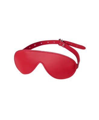 Anonymo mask, PU leather, red, 65 cm