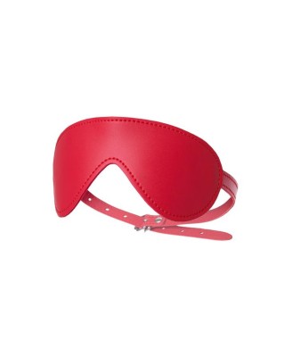 Anonymo mask, PU leather, red, 65 cm