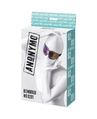 Anonymo mask, PVC, print, 27.5 cm