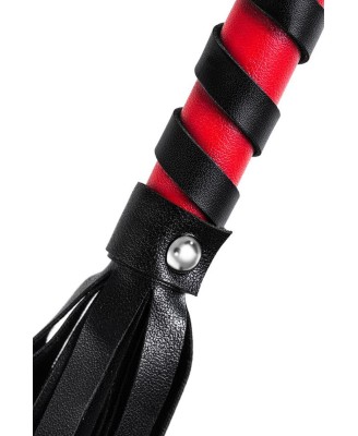 Anonymo flogger, PU leather, black, 45 cm