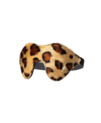 Anonymo mask, PU leather, print, 26 cm