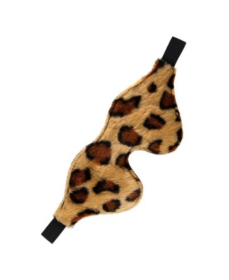 Anonymo mask, PU leather, print, 26 cm