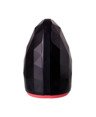 EROTIST Magma  Rechargeable masturbator with heating, Silicone, Black, 12 cm
