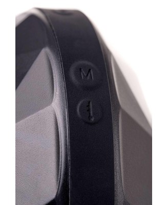 EROTIST Magma  Rechargeable masturbator with heating, Silicone, Black, 12 cm