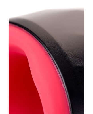 EROTIST Magma  Rechargeable masturbator with heating, Silicone, Black, 12 cm