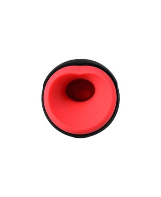 EROTIST Eruption  Rechargeable masturbator, Silicone, Black, 18.5 cm.