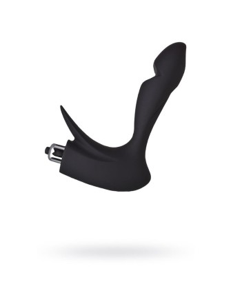 EROTIST First prostate stimulator, silicone, black, 14.4 cm