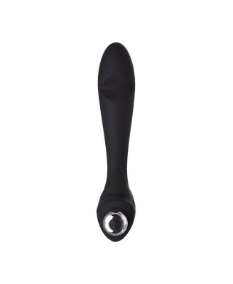 EROTIST First prostate stimulator, silicone, black, 14.4 cm