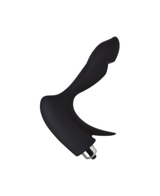 EROTIST First prostate stimulator, silicone, black, 14.4 cm