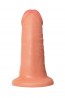 Realistic dildo Caliber 20/6 , PVC, flesh,  length 20cm, diameter 6cm