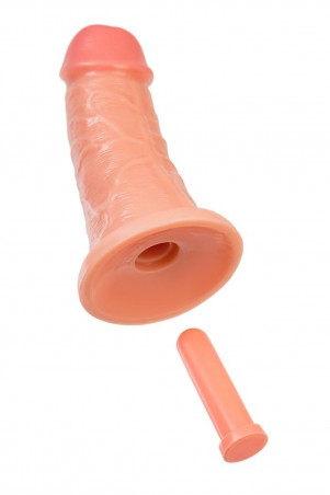 Realistic dildo Caliber 20/6 , PVC, flesh,  length 20cm, diameter 6cm