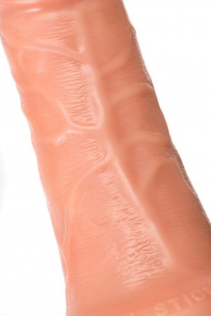 Realistic dildo Caliber 20/6 , PVC, flesh,  length 20cm, diameter 6cm