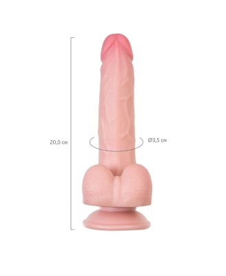 Dildo My babe by RealStick My Pretty, flesh,TPE, 20cm
