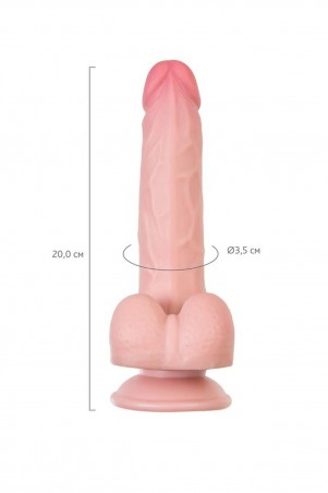 Dildo My babe by RealStick My Pretty, flesh,TPE, 20cm