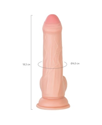 My Babe My Treasure Realistic Dildo, TPE, Nude, 18.5 cm
