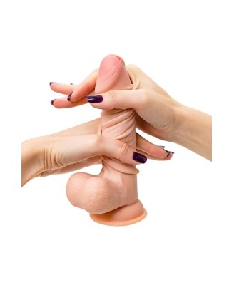 My Babe My Treasure Realistic Dildo, TPE, Nude, 18.5 cm