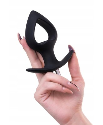 TOYFA POPO Pleasure Anal Plug Cordis M Vibro Black