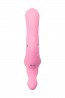 JOS Vibrator with clitoral stimulator JOS Twistme, silicone, pink, 19.5 cm