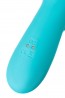 JOS Vibrator-rotator with clitoral stimulation JOS MERRY-SWI, silicone, blue, 20.7 cm