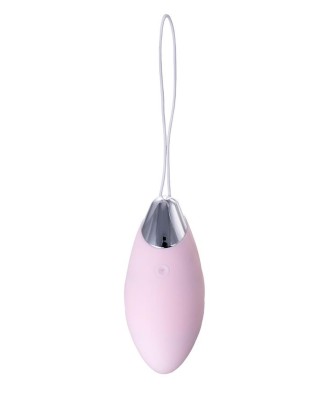 JOS VITA finger vibrating egg and vibrating attachment, silicone, powder pink, 8.5 and 8 cm