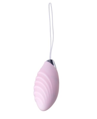 JOS VITA finger vibrating egg and vibrating attachment, silicone, powder pink, 8.5 and 8 cm