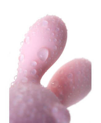 JOS VITA finger vibrating egg and vibrating attachment, silicone, powder pink, 8.5 and 8 cm