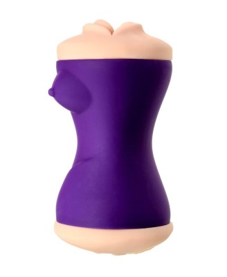 JOS YARA, Masturbator double-sided, TPR, fleshy, 17.5 cm