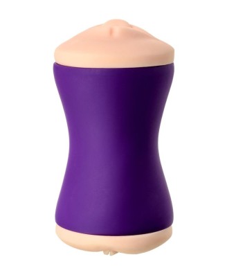 JOS YARA, Masturbator double-sided, TPR, fleshy, 17.5 cm