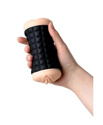 JOS JANICE, Masturbator double-sided, TPR, fleshy, 14.5 cm