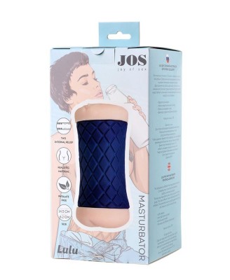 JOS LULU, Masturbator double-sided, TPR, fleshy, 14.5 cm