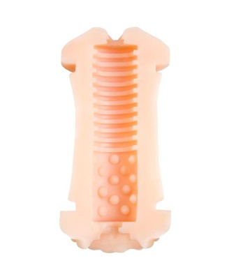 JOS LULU, Masturbator double-sided, TPR, fleshy, 14.5 cm