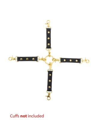 Wild Roses Hogtie Black