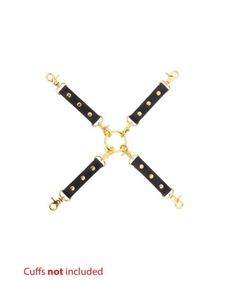 Wild Roses Hogtie Black